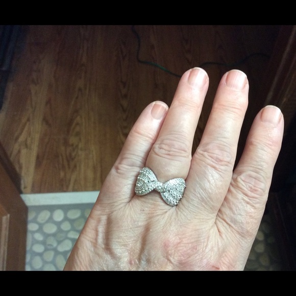Sterling silver cz wrap ring - Picture 1 of 5